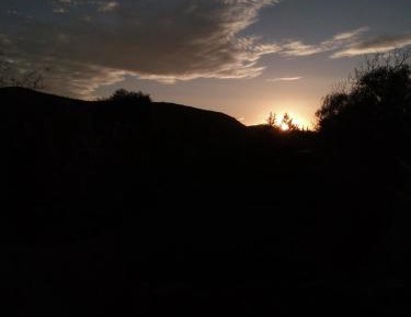 Family Room with Mountain View