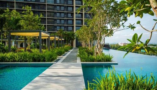 Two-Bedroom Apartment with Garden View