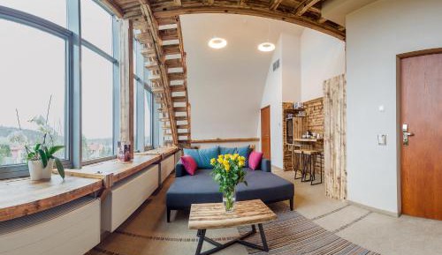 Duplex Apartment with Garden View and Mini Gym