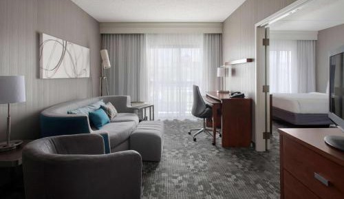 One-Bedroom Two Double Suite with Patio