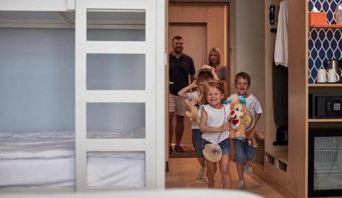 	 Mirage Superior room Sea view with Bunk beds