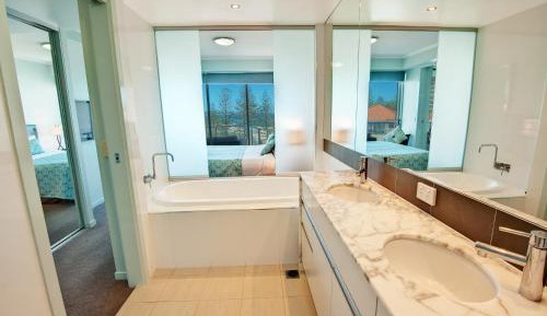 Three-Bedroom Apartment with Beach View