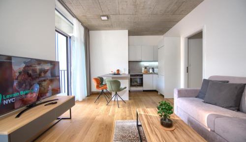 One-Bedroom Apartment with Balcony