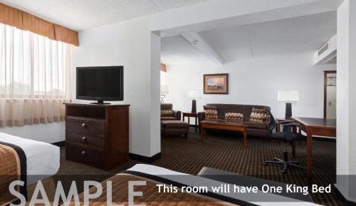 King Room with Sofa Bed - Non Pet Friendly