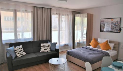 Studio with Balcony