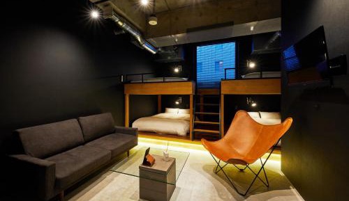 Deluxe Room with Shower (4 Double Beds and 1 Sofa) - Non-Smoking - No Cleaning for Consecutive Night Stays