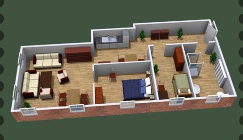 Two-Bedroom Apartment