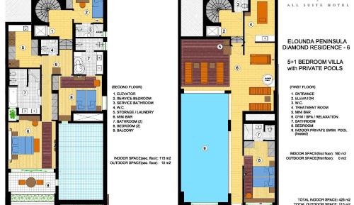Loutro Diamond Residence Six-Bedroom with Private Pool
