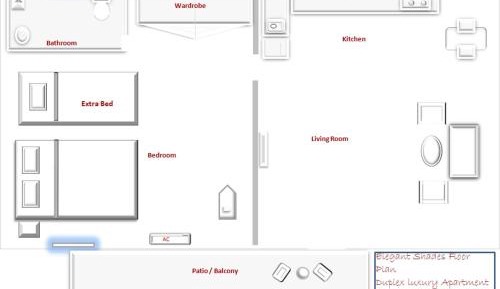 Duplex Apartment (2 Adults + 1 Child)