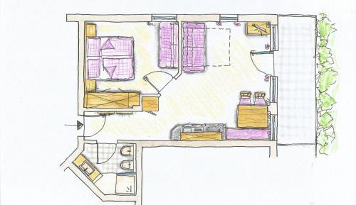 One-Bedroom Apartment with Terrace