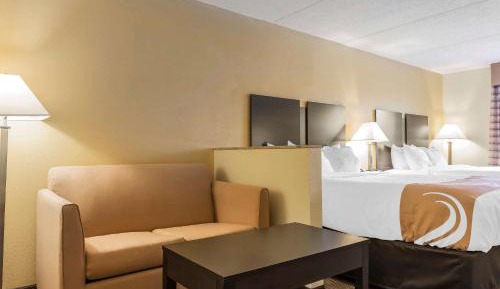 Queen Suite with Two Queen Beds and Sofa Bed