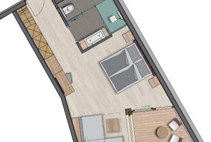 Superior Double Room with Valley View