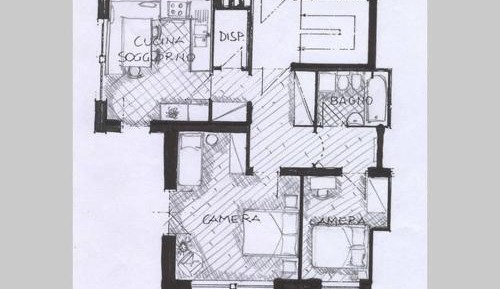 Two-Bedroom Apartment with Terrace