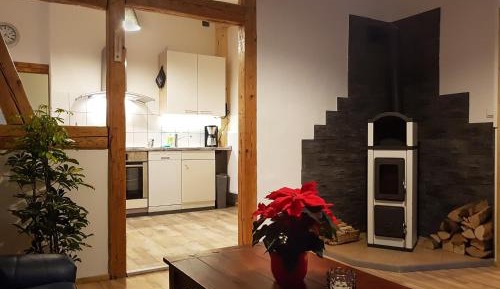 Apartment with chimney