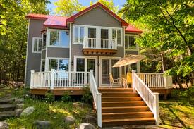 Cross Village House | Cranmer Hearth Lakehouse - Northern MI Beachfront