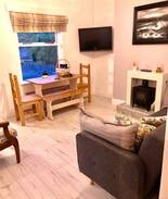 Ballycastle Cabin | Ballintoy View Cottage with spectacular views