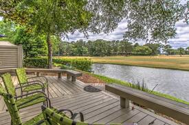Sea Pines Villa | 190 Twin Oaks-WOW! View of the famous Harbour Town Golf Links/FULLY RENOVATED