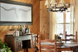 Wiley Cabin | Quintessential Cabin Nestled Above a Rushing Creek