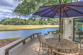 Sea Pines Villa | 190 Twin Oaks-WOW! View of the famous Harbour Town Golf Links/FULLY RENOVATED