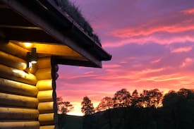 Pitlochry Cabin | “The Hayloft” Luxury Log Cabins with hot tubs