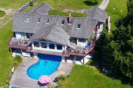 Cortes Island Villa | Ocean View with Pool on Cortes - Sleeps 16