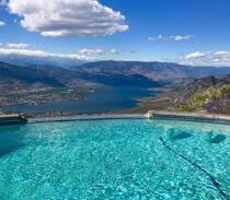 Okanagan-Similkameen Cabin | Rustic log cabin with pool and views!