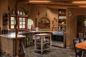 Mayne Island House | Picturesque and unique cob home on organic farm