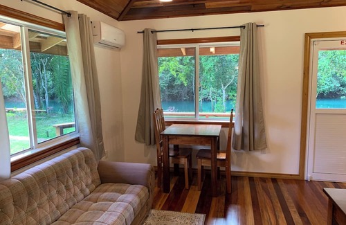 Orange Walk District Cabin | A Cozy cabin along the Rio Bravo River—bird watcher’s paradise with WiFi and AC.