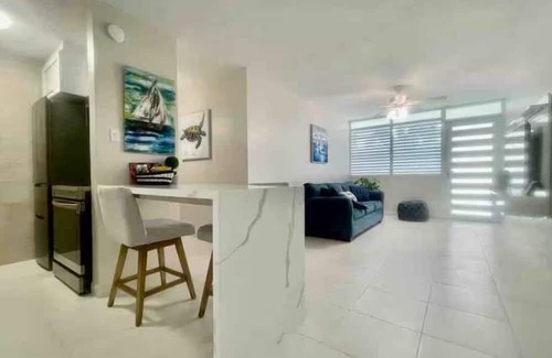 Vilomar Condo | Renovated 1-Bedroom with Balcony, Steps from the Beach! delightful Luquillo