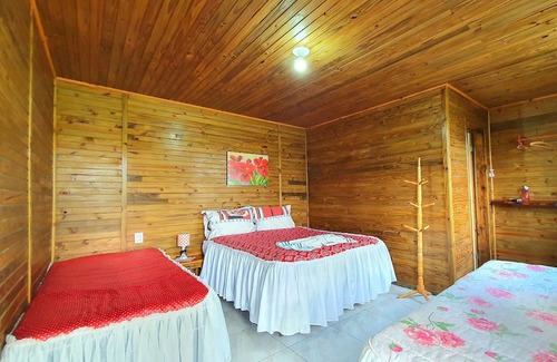 Urubici House | Pousada Mato Verde - Chalé Vermelho - Montanha