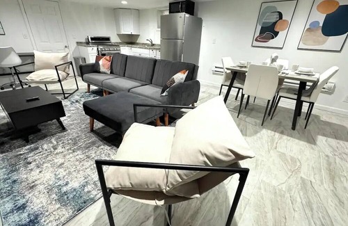 Irvington Apartment | Charming 1-BR Hideaway in Serene Irvington – AC, Fast WiFi & Comfort Awaits!