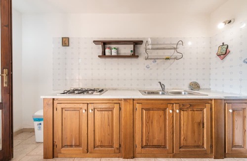Sant'Antioco Villa | Villa Ambra with Mountain View, Private Garden & Terraces