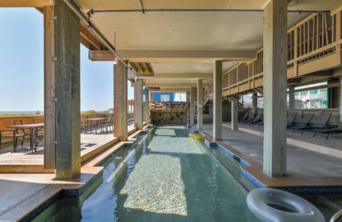 Port Bolivar House | BORA307 Oceanaire w/Oceanfront Balcony and Pool