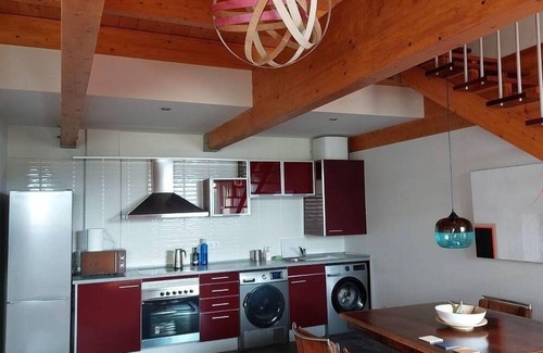 Figueras (Castropol) Apartment | Bright duplex, with beautiful views of the river.