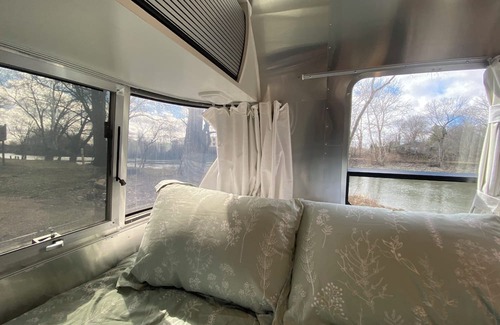 Indianapolis House | Waterfront Airstream! Brand new unit right on the River Bank!