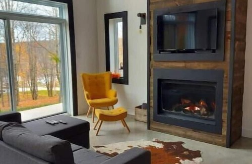 St-Ferdinand Ski Chalet | Chalet en Forêt Avec Plage
