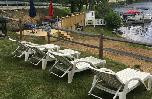 Lochmere Cabin | 1 BR Cabin with Dock and Shared Beach