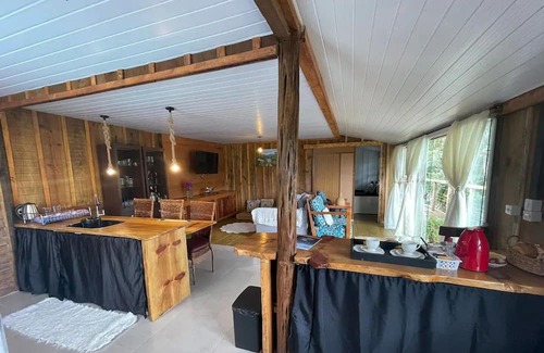 Campina Grande Do Sul Cabin | Cabana nas Montanhas com Piscina, Acesso a Represa do Capivari