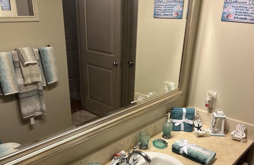 Braintree House | Luxurious private bedroom & full bath awaits you with soaking tubs, pool, gym…