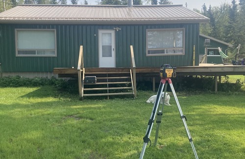 Denare Beach Cottage | Cozy Private lake front cabin with sand beach!