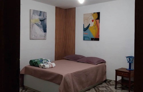 Campos House | Casa Ampla e Aconchegante com Wi-fi, Varandas e Garagem Para Dois Veículos