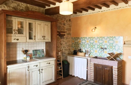 Cretaio House | Schönes, Ruhiges Rustico mit Pool, Garten & Fantastischem Ausblick