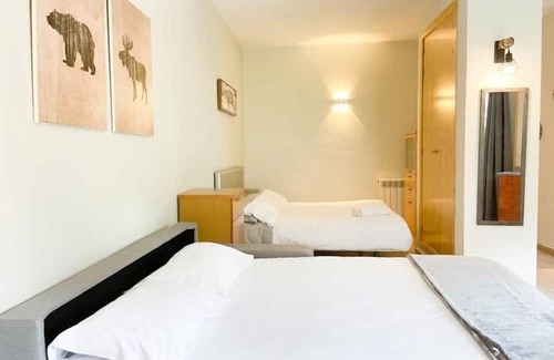 Ransol Apartment | Charming studio by the river. 2 beds+Smart TV+wifi