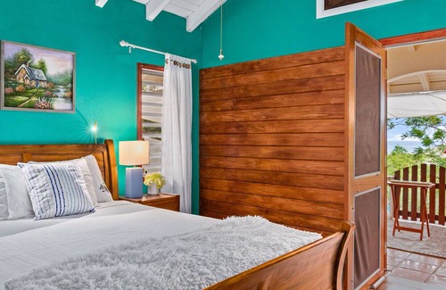 Great Mountain Cottage | British Virgin Islands Modernique Villa with ocean views!