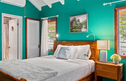 Great Mountain Cottage | British Virgin Islands Modernique Villa with ocean views!