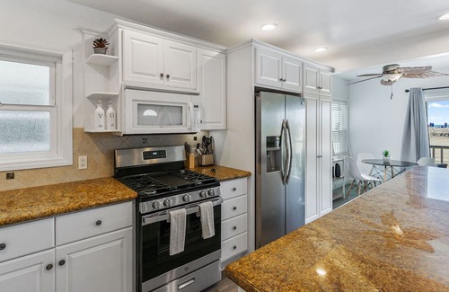 Old Towne House | Beachfront home with boogie boards and enclosed back yard