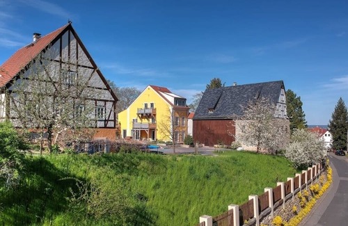 Gorbitz-Sud Apartment | Charming design apartment for 3 - near Dresden, with balcony