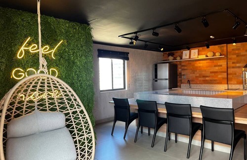 Armacao Apartment | Art Studio - Seafront Armação Beach - Studio with Sea View 30m Unit 123)