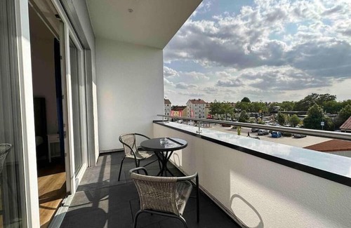 Kostheim Apartment | SUITE4ME - Balcony I Kitchen I Washing machine I Mainz-Kostheim