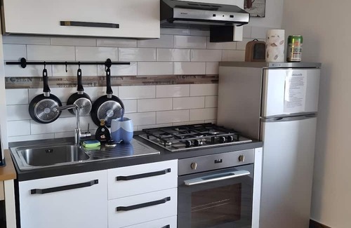 Voltri Apartment | Apartment 'Bedliving Nel Blu' with Sea View, Wi-Fi and Air Conditioning